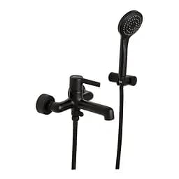 Смеситель для ванны Haiba Markus 009 Euro Black HB3975 Черный матовый