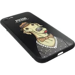 Чохол-накладка PUZOO Artdog Phone iPhone 7/8/SE 2020 Black Bean - мініатюра 3