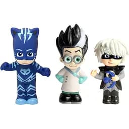 Игрушки для ванны PJ Masks Кетбой, Лунная девочка и Ромео (121862)