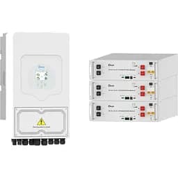 Система зберігання енергії Deye SUN-5K-SG03 5kW + 3 АКБ SE-G5.1 Pro-B 15.3kWh (51.2V/100Ah/5120Wh) [158973]
