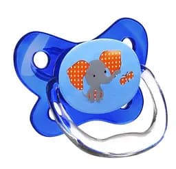 Силіконова пустушка Dr. Brown's PreVent Метелик, 6-12 міс., синій (PV21407-ES)