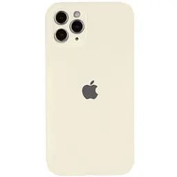 Чехол Silicone Case Full Camera Protective AA для Apple iPhone 12 Pro Max 6.7 Бежевый/Antique White