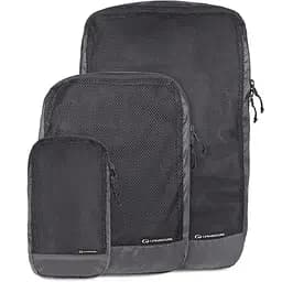 Комплект чохлів Lifeventure Ultralight Packing Cubes Темно-сірий