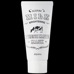 Нічна маска для обличчя A'pieu Fresh Mate Sleeping Milk Brightening Mask з молочними протеїнами 50 мл
