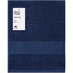 Рушник махровий Ardesto Essence 50х90 см 100% бавовна темно-синій (ART2250DB) 