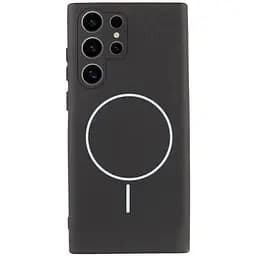 Чохол Lakshmi Silicone Cover Full Camera AA with MagFit для Samsung Galaxy S26 Ultra Чорний/Black