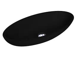 Умивальник Miraggio Nice mirastone black 0000429, Чорний матовий - мініатюра 2
