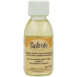 Лак фінішний Divolo для позолоти прозорий глянцевий 125 мл