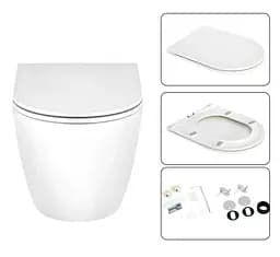 Набір Q-tap Nest 4 в 1 підвісний унітаз Scorpio Ultra Quiet 520x365x365 + комплект інсталяції QT1433053EUQW45168 - мініатюра 6