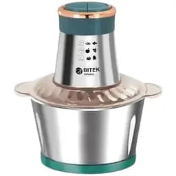 Подрібнювач Bitek BT-7019 кавових зерен горіхів спецій 300 Вт сірий/бірюзовий