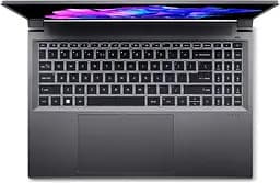 Ноутбук Acer Swift X SFX16-61G 16' 3.2K OLED, AMD R9-7940HS, 16GB, F1TB, NVD4050-6, Win11, сірий (NX.KFPEU.002) - мініатюра 3