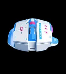Миша INPHIC A11 White-Blue - мініатюра 3
