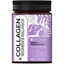 Витаминно-минеральный комплекс Vita PharmX Collagen & Women's Balance 60 жевательных пастилок