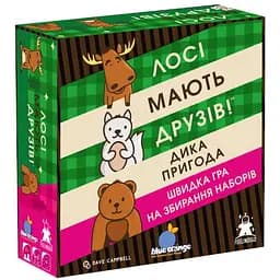 Настольная игра Feelindigo Лоси имеют друзей (Moose Match Mayhem) (укр.) (FI25078)