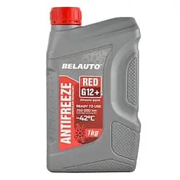 Антифриз червоний Belavto Antifreezee G12+ Red 1 кг (AF1510) - мініатюра 2