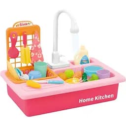 Детская игровая кухня Limo Toy WD-Y42, с мойкой, плитой и аксессуарами (20 предметов)