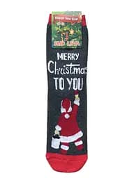 Чоловічі Новорічні шкарпетки "Merry Christmas to You" 123022