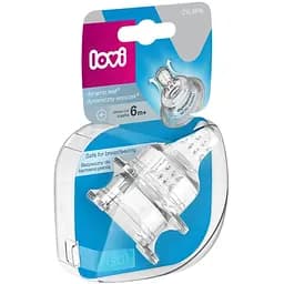 Соска LOVI силиконовая динамическая для каши 6+ мес. 2 шт. (18/753)