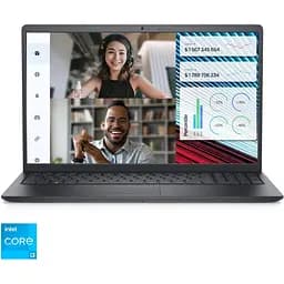 Ноутбук Dell Vostro 3520,15.6 inch, Intel Core i3-1215U 4 C/8 T, 2.6 GHz - 4.2GHz, 8 MB cache, 28 W, 8 GB RAM, 256 GB SSD, Intel Intel UHD графікою, Linux
