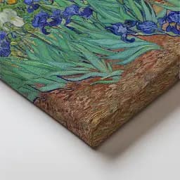 Інтер'єрна картина Іриси, Вінсент ван Гог, Irises, Vincent van Gogh, інтер'єрний декор, 60×76 см (id6820) - мініатюра 3