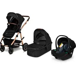 Універсальна коляска Lionelo Amber 3 в 1 Black Onyx (LO-AMBER BLACK ONYX (3in1)) - мініатюра 3