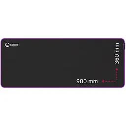 Килимок для мишки Lorgar Main 319 Black/Purple (LRG-GMP319)