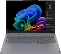 Ноутбук Lenovo ThinkBook 16-G7 16 WUXGA IPS AG, Snapdragon X Plus X1P-42-100, 16GB, F512GB, UMA, Win11P, сірий (21NH0000RA)