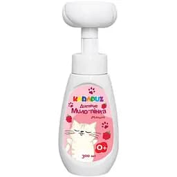 Детское мыло-пенка Карапуз Малина с помпой-лапкой 300 мл