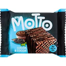 Вафлі MyMotto Подвійне какао 34 г (846365)