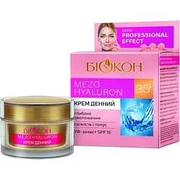 Дневной крем Біокон Effect Mezo Hyaluron 35+ 50 мл