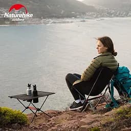 Складний стіл Naturehike (NH19Z027-Z) сітка-алюміній - чорний - мініатюра 7