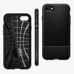 Оригінальний протиударний чохол Spigen Core Armor для iPhone SE 2 iPhone 8 SE 2022 iPhone 7 Black ACS00881 - мініатюра 6