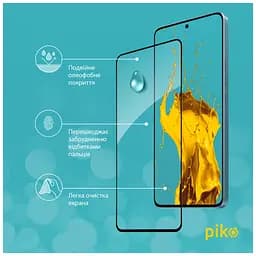 Скло захисне Piko Full Glue Xiaomi Redmi Note 13 Pro Plus 5G Black (1283126584022) - мініатюра 4