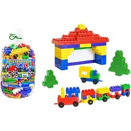 Конструктор детский Promtex Микс-2 мелкие детали 174 элемента 4034