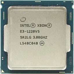 Процессор Intel Xeon e3 1220 v5 3.0-3.5 GHz, LGA1151 80W Б/У