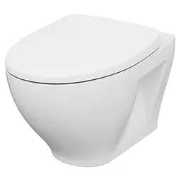Подвесной унитаз Cersanit Moduo с сиденьем duraplast Slim WRAP K701-262