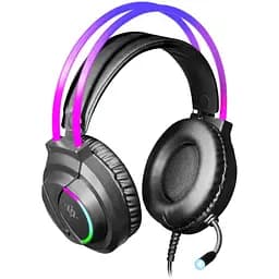 Игровая гарнитура Defender Flame RGB кабель 2 м черная (64555)