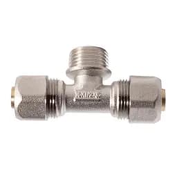 Тройник обжимной Karro для м/п труб 20х1/2"х20 наружная резьба KR-0711 30412