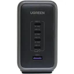 Зарядний пристрій 5xUSB 300W 5xUSB (4хUSB-C + USB-A) Nexode Desktop Fast Charger, Cable CD333 Ugreen
