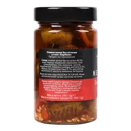 Оливки Nefeli Barbeque olives зелені без кісточки у стилі барбекю 290 г - мініатюра 3