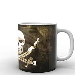 Кружка GeekLand Pirates of the Caribbean Пираты Карибского моря флаг PC.02.011 330 мл белая