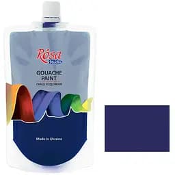 Фарба гуашева Синя темна (911) 200 мл Rosa Studio