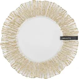Тарілка Ardesto Salvia 27 см прозора (AR5037)