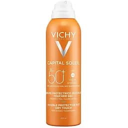 Сонцезахисний зволожуючий водостійкий спрей-вуаль Vichy Capital Soleil SPF 50 200 мл (M8074222)