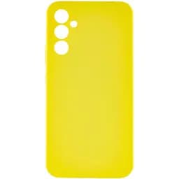 Чохол Lakshmi Silicone Cover Full Camera (AAA) для Samsung Galaxy S24 Жовтий / Yellow