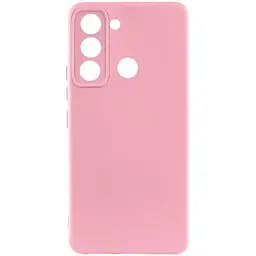 Чохол Lakshmi Silicone Cover Full Camera (AAA) для Tecno Pop 5 LTE Рожевий / Light pink