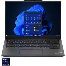 Ноутбук Lenovo ThinkPad E14 Gen 6 з процесором Intel Core Ultra 5 125U pana la 4.3 GHz, 14", WUXGA, IPS, 32GB DDR5, 1TB SSD, Intel графікою, Windows 11 Pro, чорний, 3Y Onsite upgrade