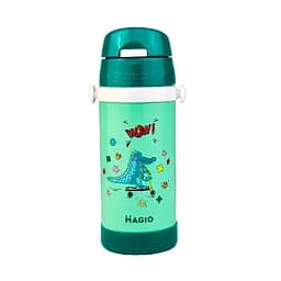Термос для дітей з трубочкою Magio MG-1049M ментоловий 350 мл (1049MМG)
