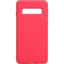 Чохол-накладка Toto Mirror TPU 2 mm Case Samsung Galaxy S10 Pink