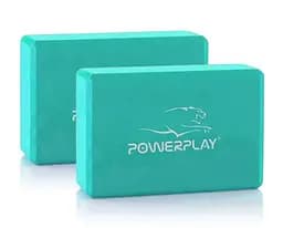 Блоки для йоги PowerPlay 4006 Yoga Brick EVA 2 шт Мятные (PP_4006_Mint_2in)
